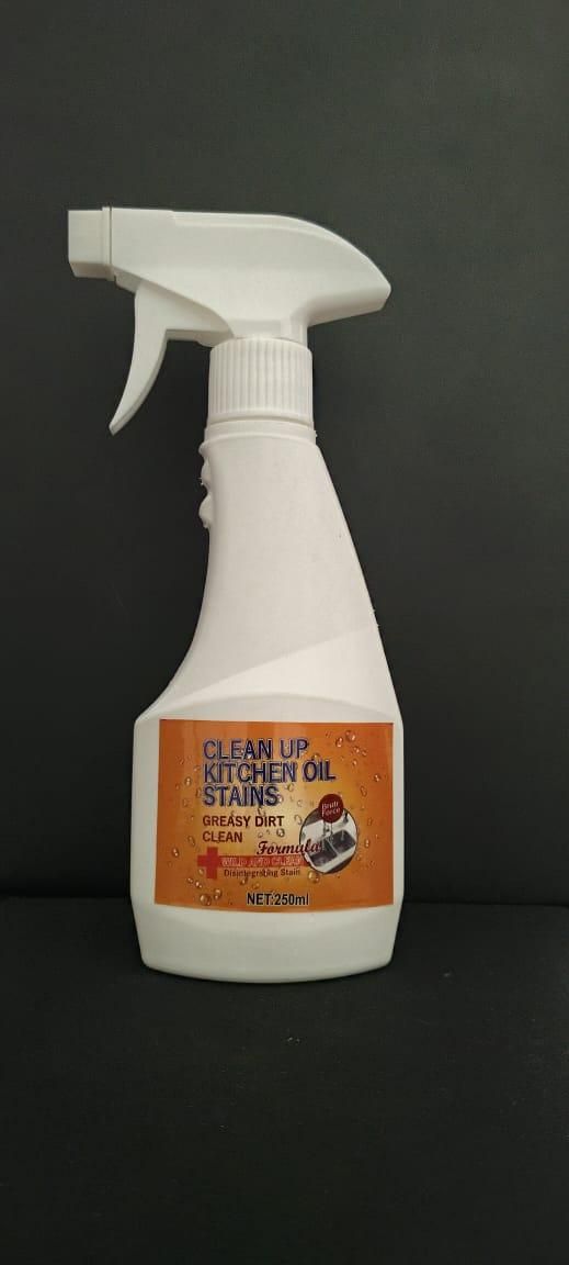 Heavy Oil/Grease Cleaner for Kitchen - chimney, hob, rack,  Antibacterial Cleaning Spray for Kitchens(Pack Of 2)