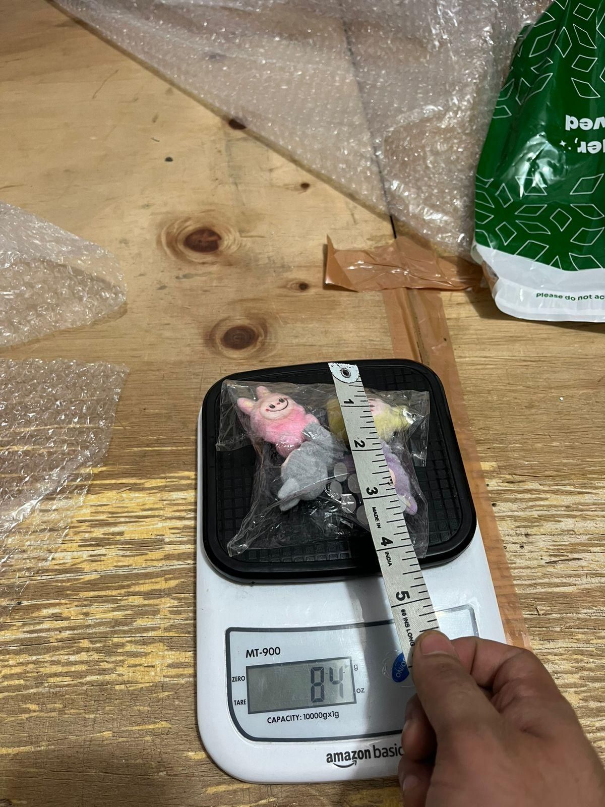 Labubu dolls Car Dashboard, desktop ( Pack of 4 )