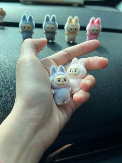 Labubu dolls Car Dashboard, desktop ( Pack of 4 )